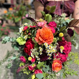Bouquet de fleurs coupées de saison